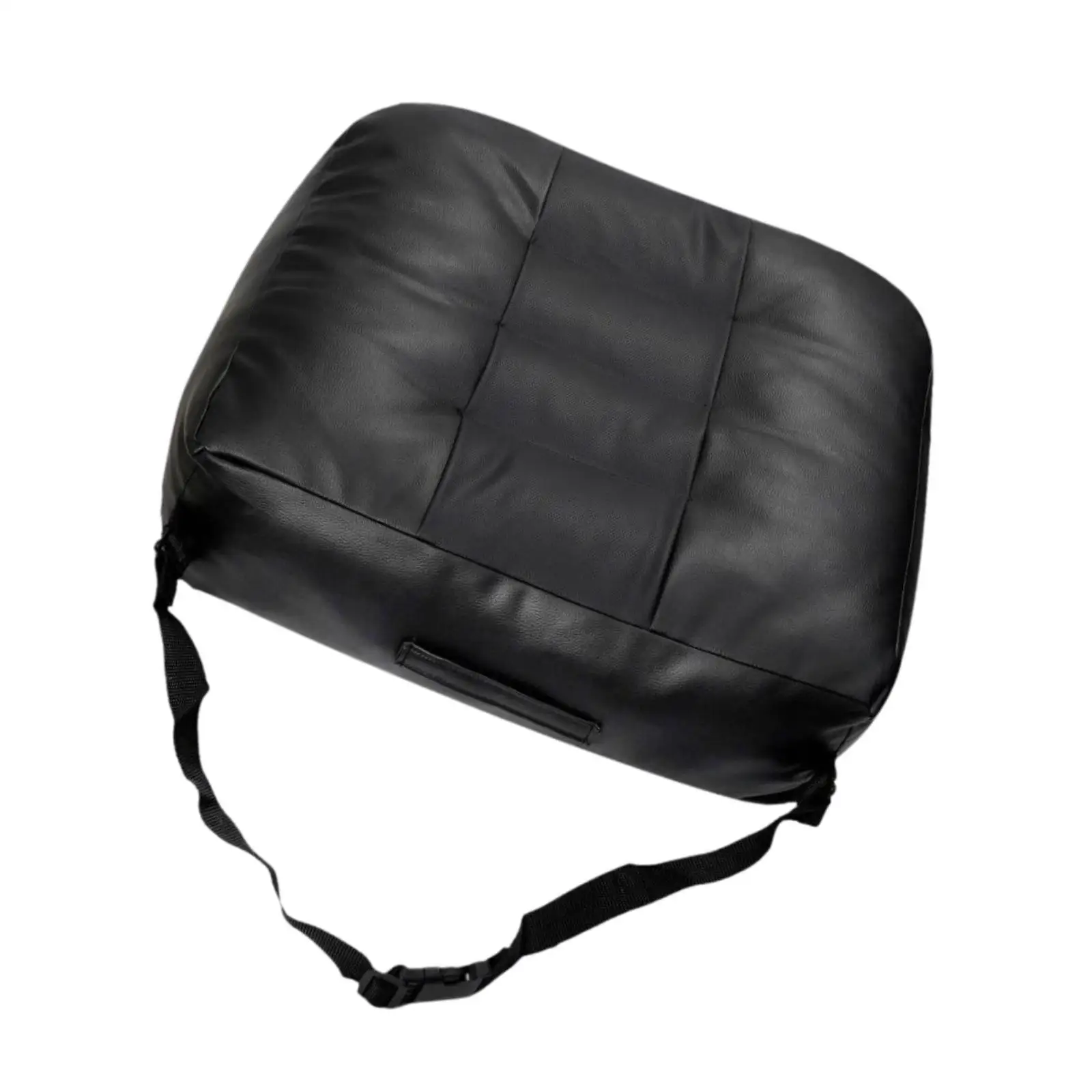 PU Leather Seat Cushion Soft with Handle Lightweight Car Seat Cushion Chair Pad Easy Carrying for Living Room Household Car