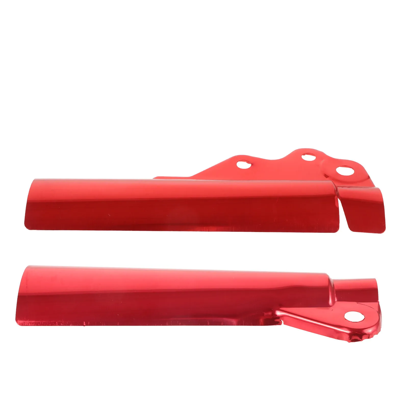 1 زوج غطاء ممتص الصدمات الأمامي سبائك الألومنيوم Splashproof دراجة نارية صدمة حامي كم أغطية معدنية متينة ل #3