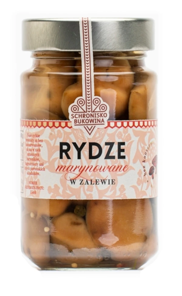 Rydze marynowane 220g - Schronisko Bukowina