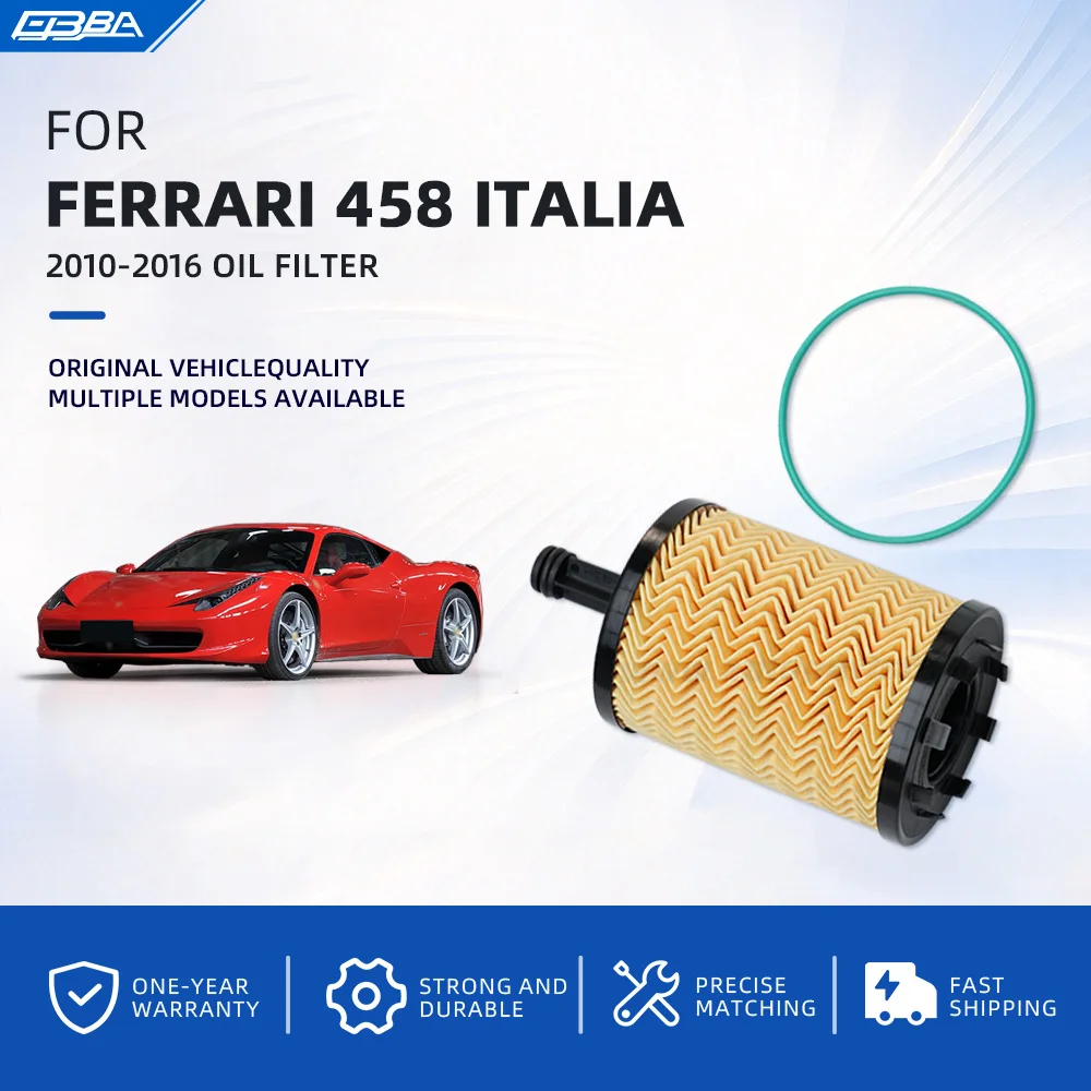 Oil Filter For Ferrari 458 Italia 2010-2016 OE 280901 Engine Oil Filter With O-ring Replacement Part
