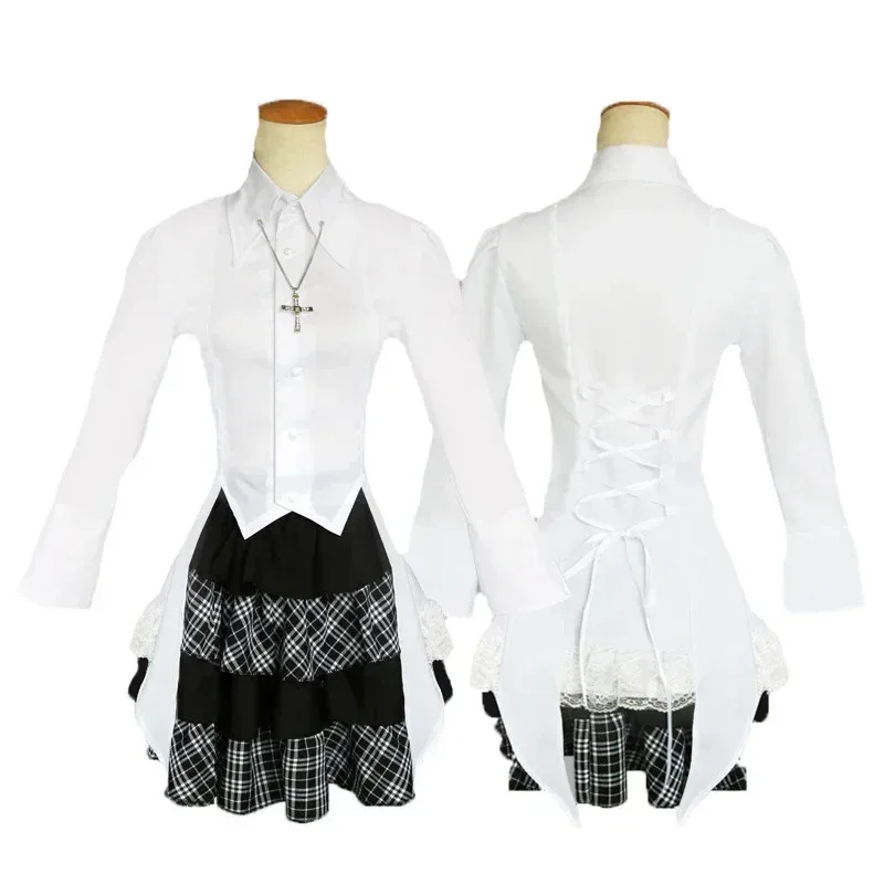 

Yosuga No Cosplay Kasugano Sora Costume Women White Shirt Skirt Outfits In Solitude Where We Are Least Alone s;3'c,5.y;8'v,