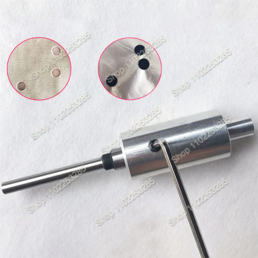 1 قطعة لقمة ثقب مجوفة ساق مستقيمة مع مشبك لآلة اللكم 3-10 مللي متر ثقب لكمة ضياء محددة