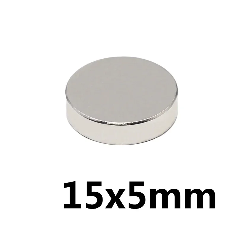 5/10/20Pcs 15x5mm Super Powerful Strong Magnetic Disc Magnets N35 Permanent Neodymium Magnets Round Magnet