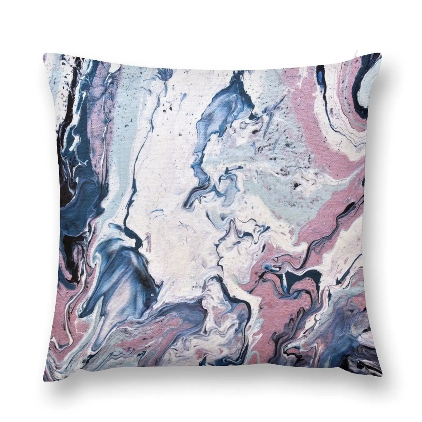 Abstract Fluid Art, Pastel Sediment Throw Pillow Throw Pillow Covers Christmas Pillows Room decorating items Pillow Cover