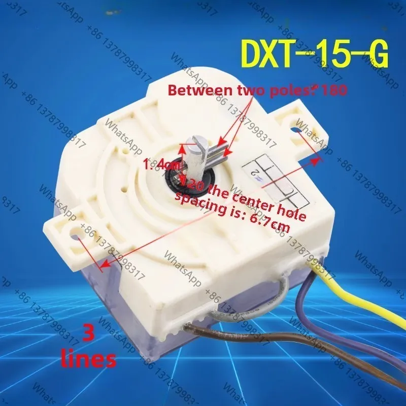 For washing machine timer 3-wire 3.5A washing timer control switch 250V DXT-15-G