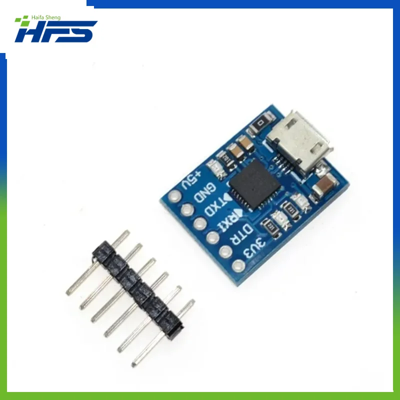 

CJMCU CP2102 MICRO USB to UART TTL Module 6Pin Serial Converter UART STC Replace FT232 NEW for arduino