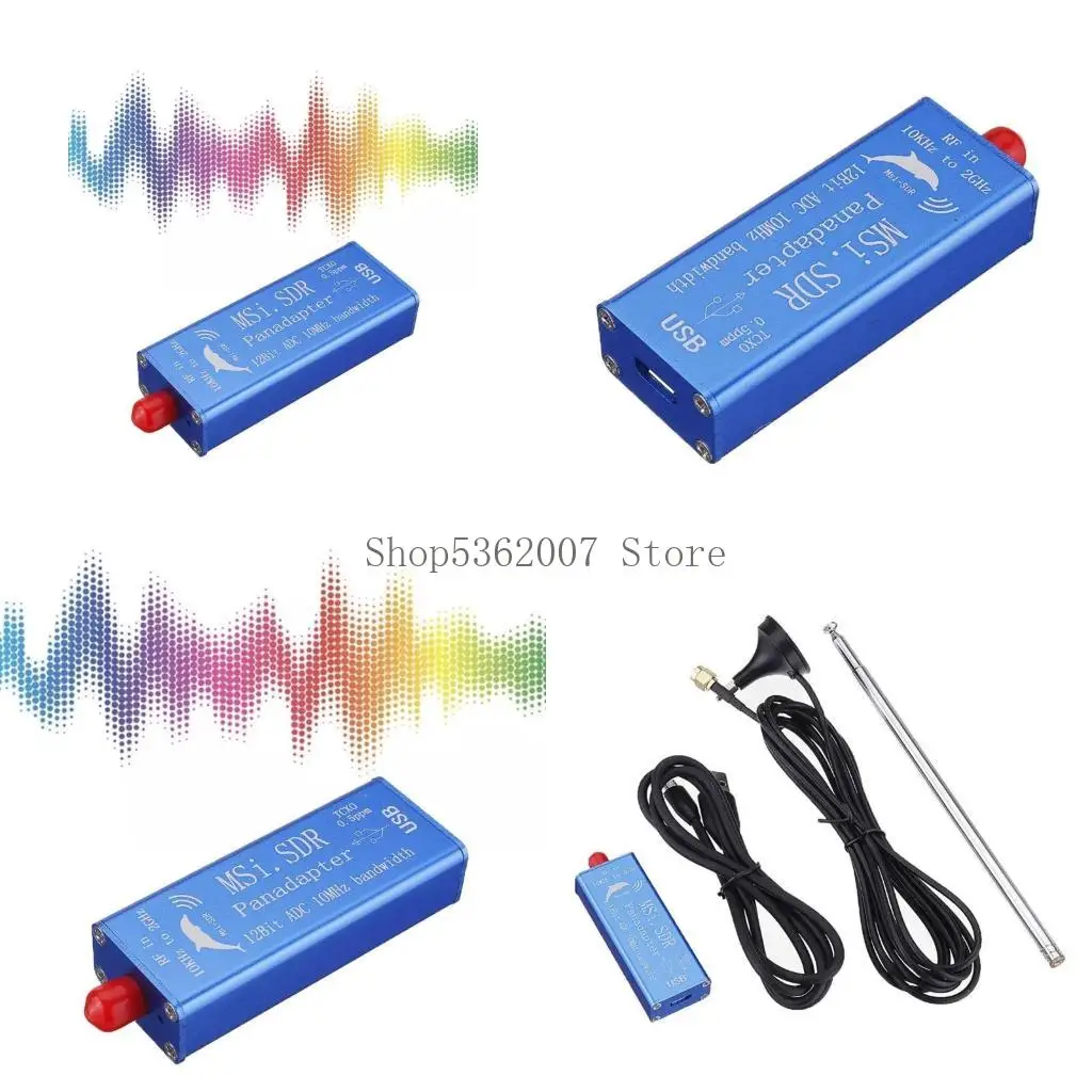 Panadapter voor HDSDR SdrConsole SDRUNO TCXO 0.5PPM ADC-ChIP UHF-VHF FM-RSP 40JB