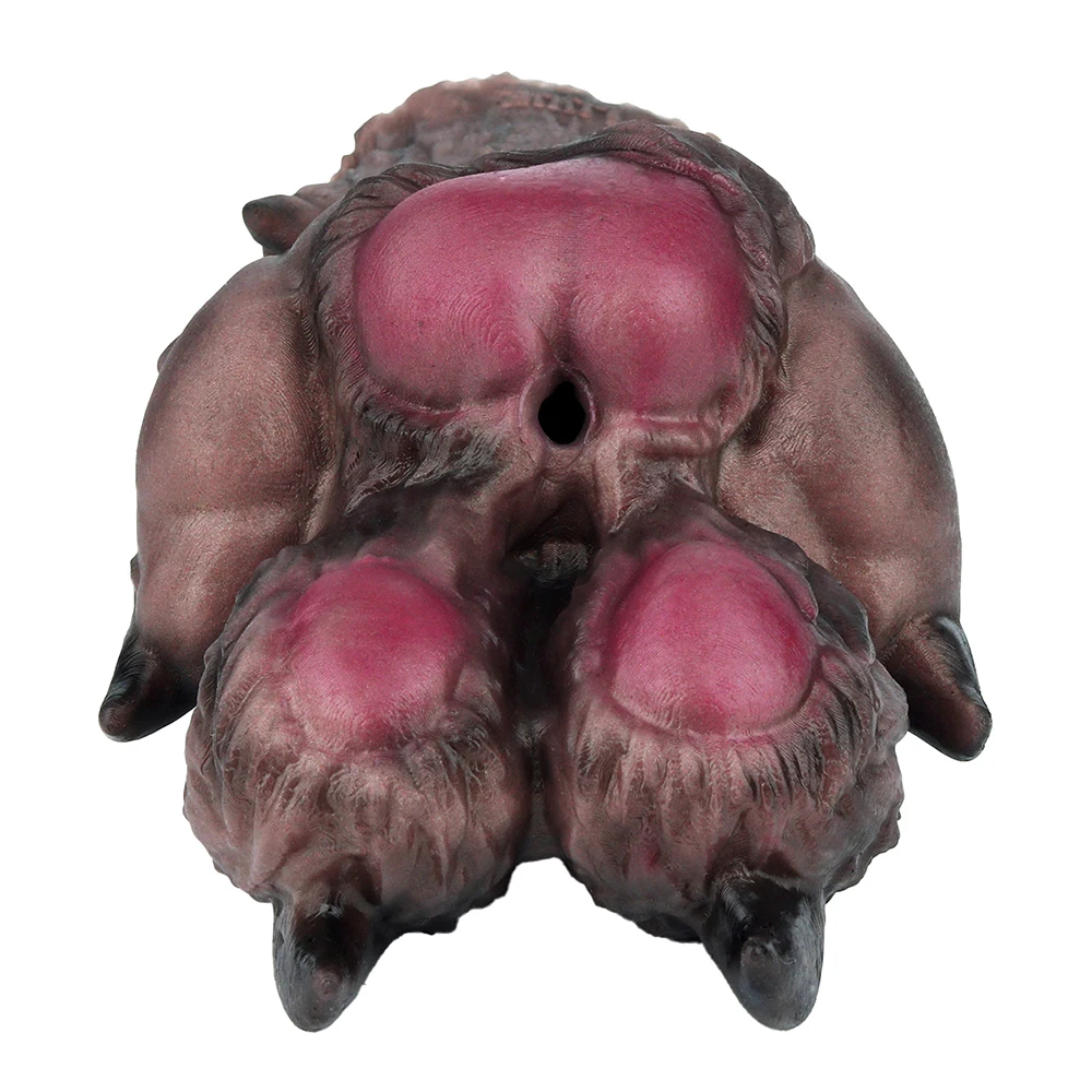 ORALSX Fantasy Monster Claw Male Masturbator Soft Silicone Pocket Pussy Dual Channel Onahole Pleasure Sex Toy for Men 