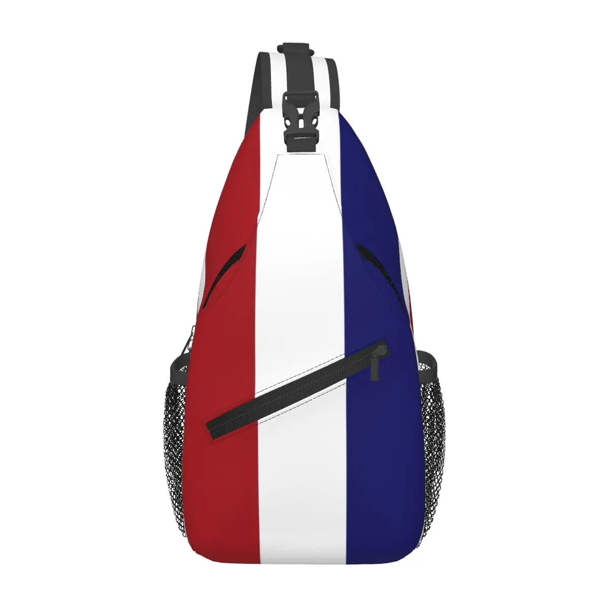 Thom-Stripes Red White Navy TB Sling Chest Bags Crossbody Shoulder Backpack Outdoor Sports Daypacks Fashion Bag