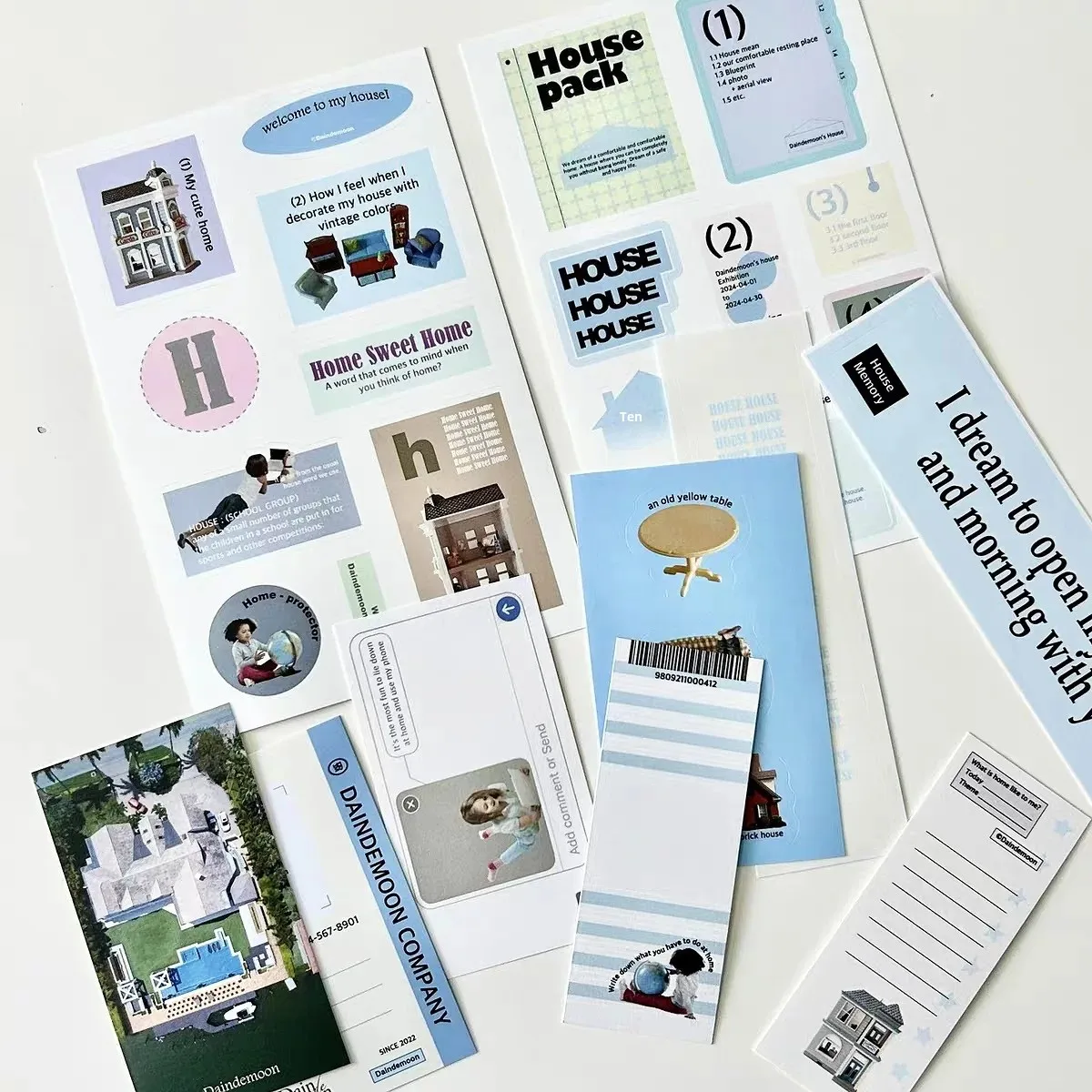 الشمال نمط الوردي خمر مذكرات ديكور Ins المواد ملصقات بالجملة بطاقة OAB ملصقات مكتب القرطاسية المدرسية