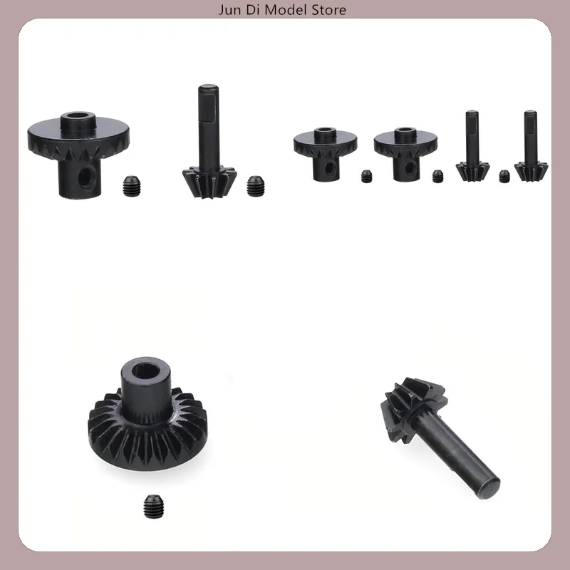 Metal Upgrade Axle Bevel Gears for Mang Niu MN98 MN99S & Wanlong C24 RC Toy Car Spare Parts