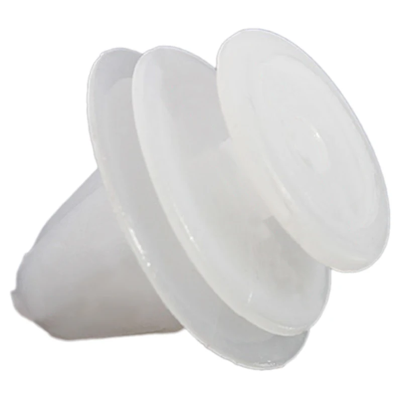 車のドアパネル取り付けクリップ、白いクリップ、プジョー206、207、1007、307、10個