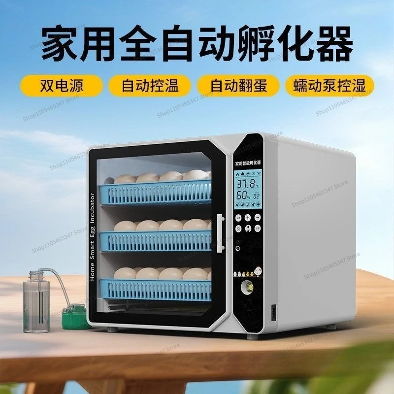 For High-end Incubator Small Household Automatic Egg Incubator Rutin Chicken Incubator Bird Egg Parrot Intelligent