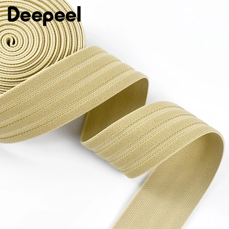 2Meters 4cm Nylon Elastic Bands Rubber Band Clothes Dress Belt Hat Backpack Strap Ribbon DIY Pants Hemming Sewing Accessories