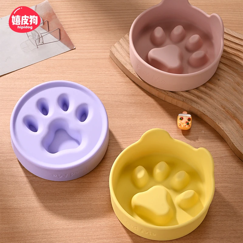 

Миска для собак с защитой от опрокидывания, миска для медленного кормления, миска для воды для собак, легко заливается, устойчивая к опрокидыванию