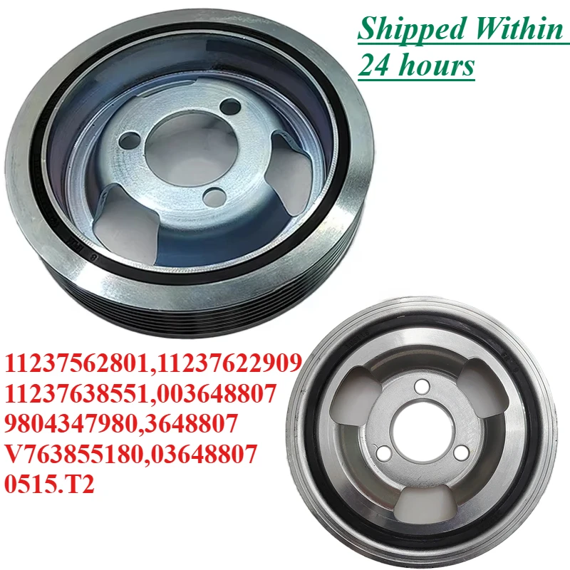 Crankshaft Belt Pulley 11237622909 11237638551 0515.T2 9804347980 003648807 For BWM MINI CITROËN DS OPEL PEUGEOT VAUXHALL