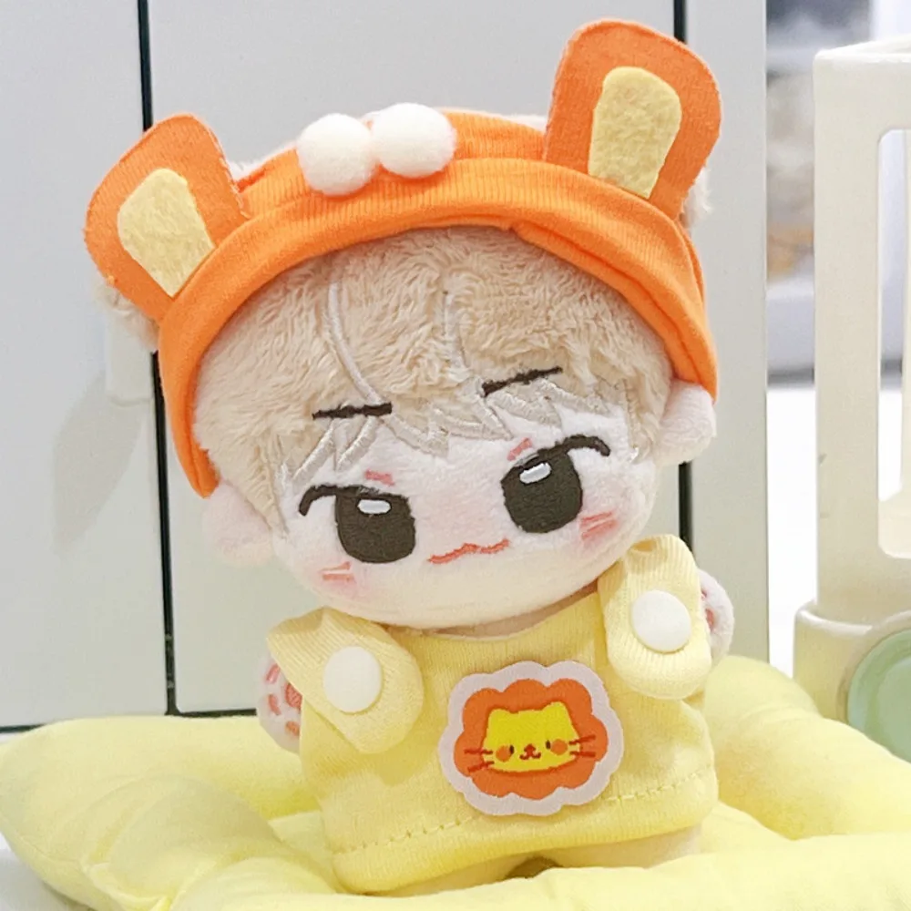 

Clothes Strap Dress 10cm Cotton Doll Clothes Lion Animal Doll Clothes Outfit Suit Elephant Doll Dress Up Set Doll Accessories