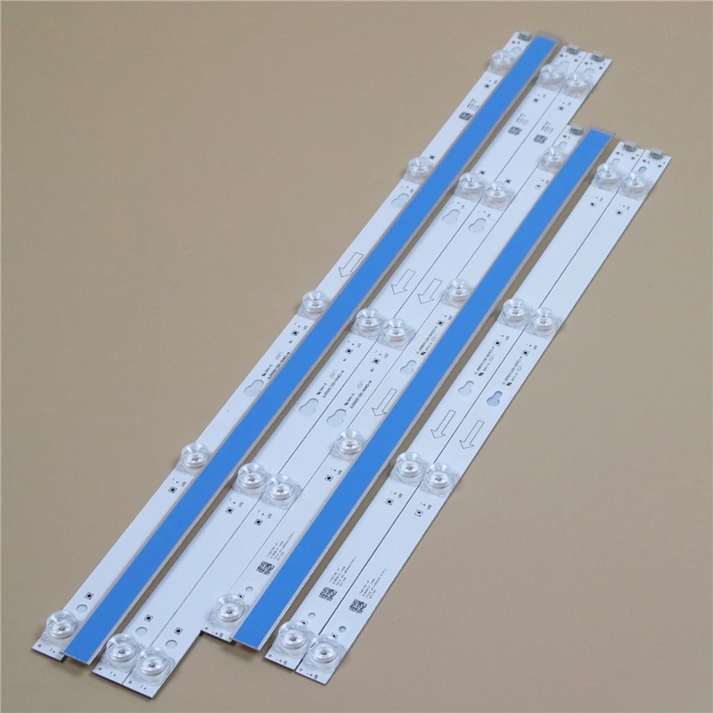 8Pcs TV LED Array Bars JL.D55051330-004ES-M Backlight Strip TOT_55D2900 LED Bands Rulers 55HR330M04B8 V0 55HR330M05A8 V0 Planks