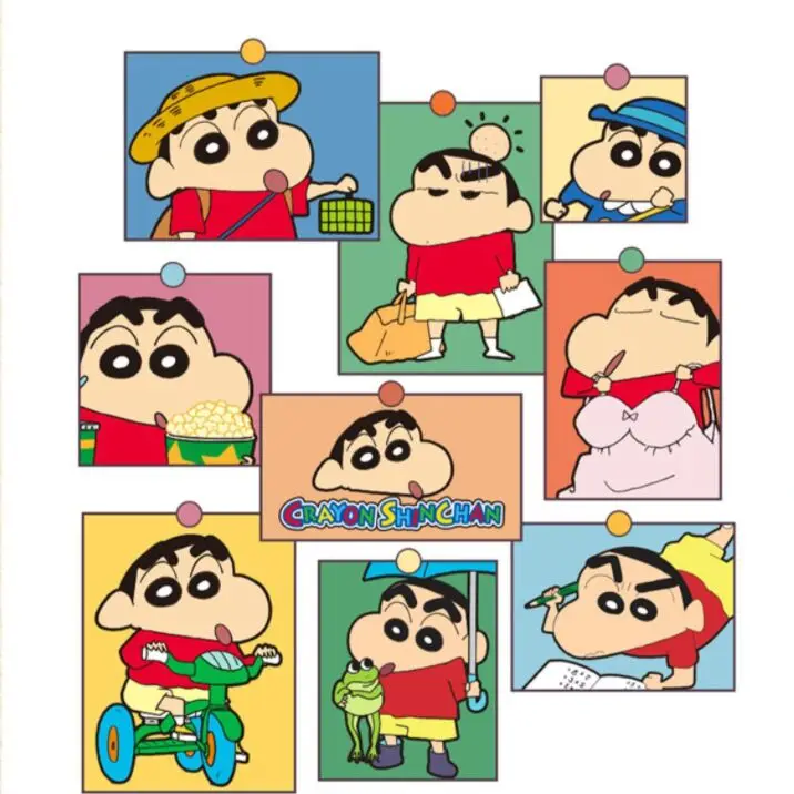 Genuine Crayon Shin-Chan Daily Life 3 Series Blind Box Action Figures Personalized Decorative Model Trendy Toys Children Gifts