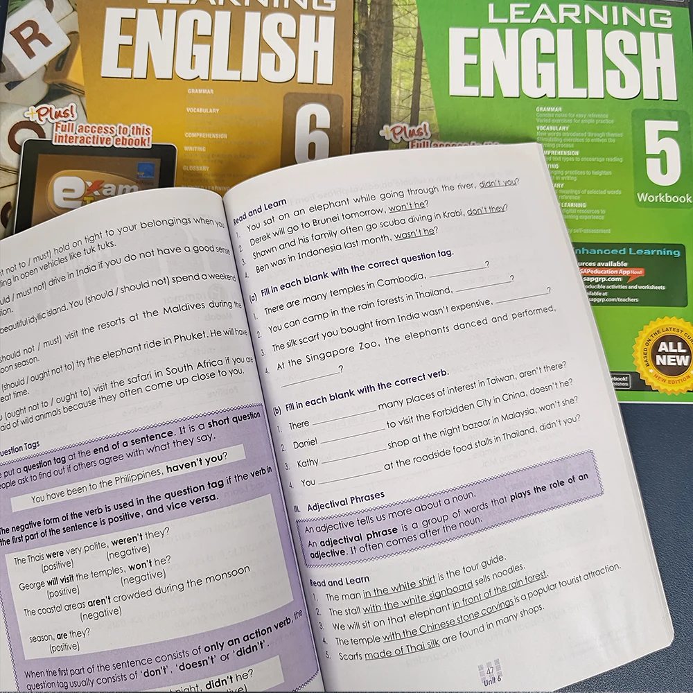 Kids Education In Singapore - 2 Book Sap Education 1- 6