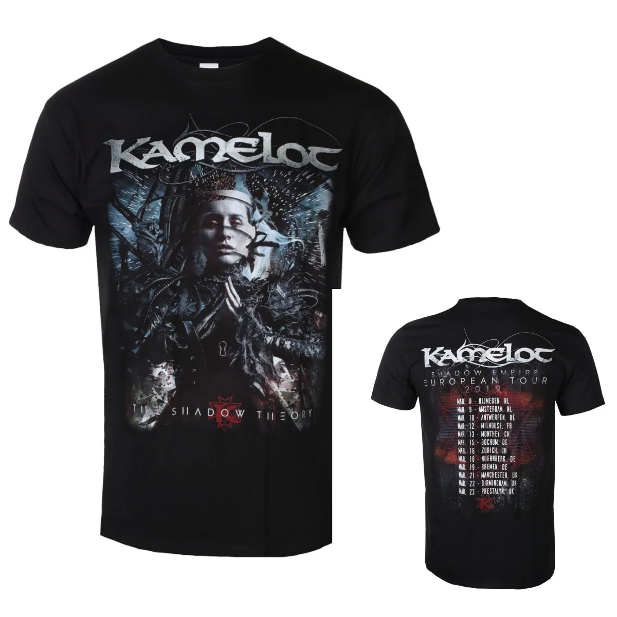 Pop Kamelot Grafik-Baumwoll-Band-T-Shirt, Unisex, Sommer, Kurzarm, Modemarke, Luxus, lässig, Vintage-T-Shirts – Detail 5