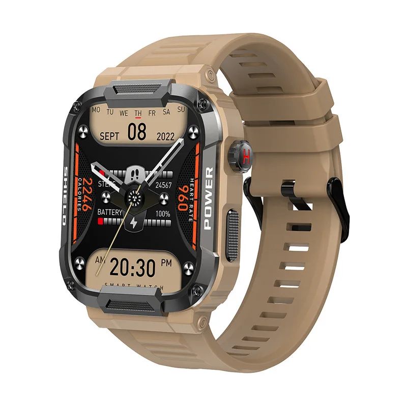 New smart three-proof watch MK66 dual-mode call Bluetooth outdoor waterproof multi-function watch