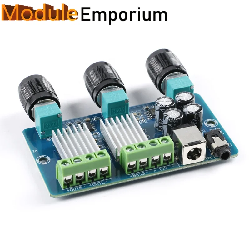 Hot Sale 30X2W Power 2.1 Channel Class D Stereo Digital Audio Amplifier Board YDA138-E