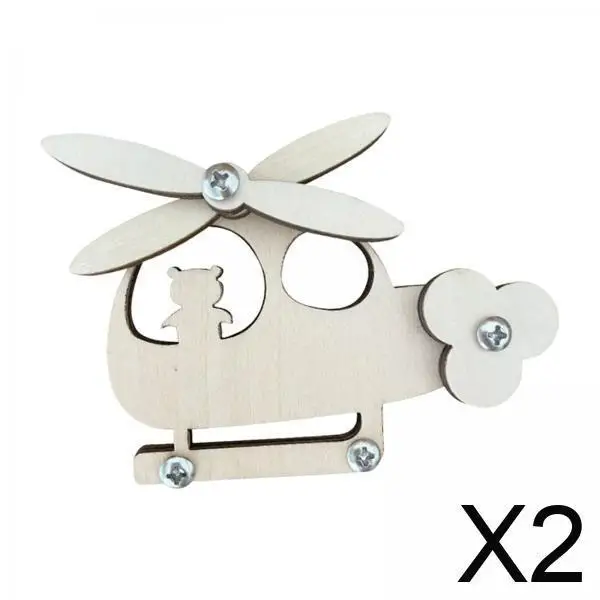 

2x Sensory Board Toy Life Skill Learning Montessori Sensory Board for Training , Helicopter