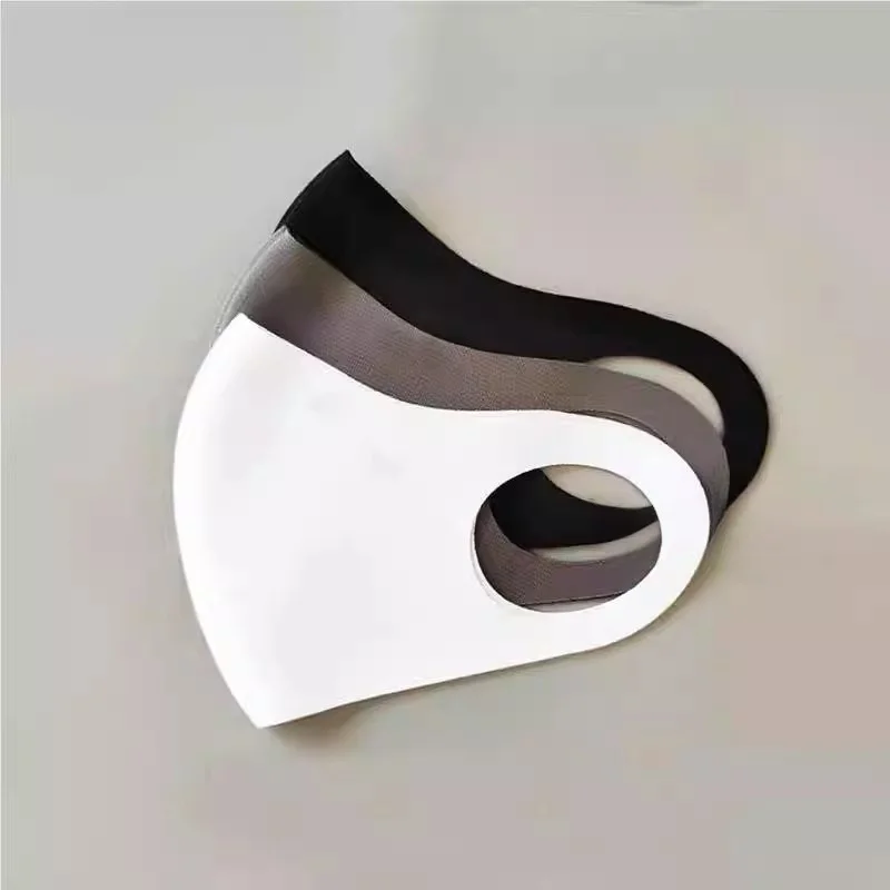 

Моющаяся 3D-маска из чистого хлопка для женщин, модная, с губчатой подкладкой, высокой эстетической ценности, солнцезащитная, черно-белая, медицинская, экологичная.