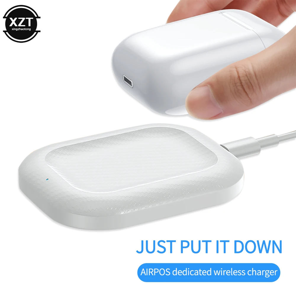 2 in 1 7,5 w Qi kabelloses Ladegerät Dock Station Pad für Apple Airpods 2 3 Airpods Pro iPhone 14 13 12 xs xr xs 11 pro max Ladung ba
