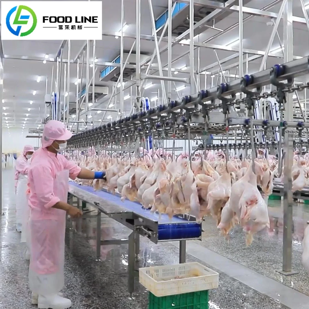 FL Poultry Slaughter Line Mobile Compact Chicken Slaughter Unit for Remote Area Chicken Farm Processing Needs