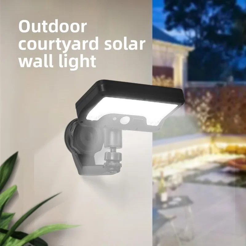 uddalight-motion-sensor-wall-light-3-mode-dimmable-led-security-lamp-with-remote-garden-patio-fence-2-pack