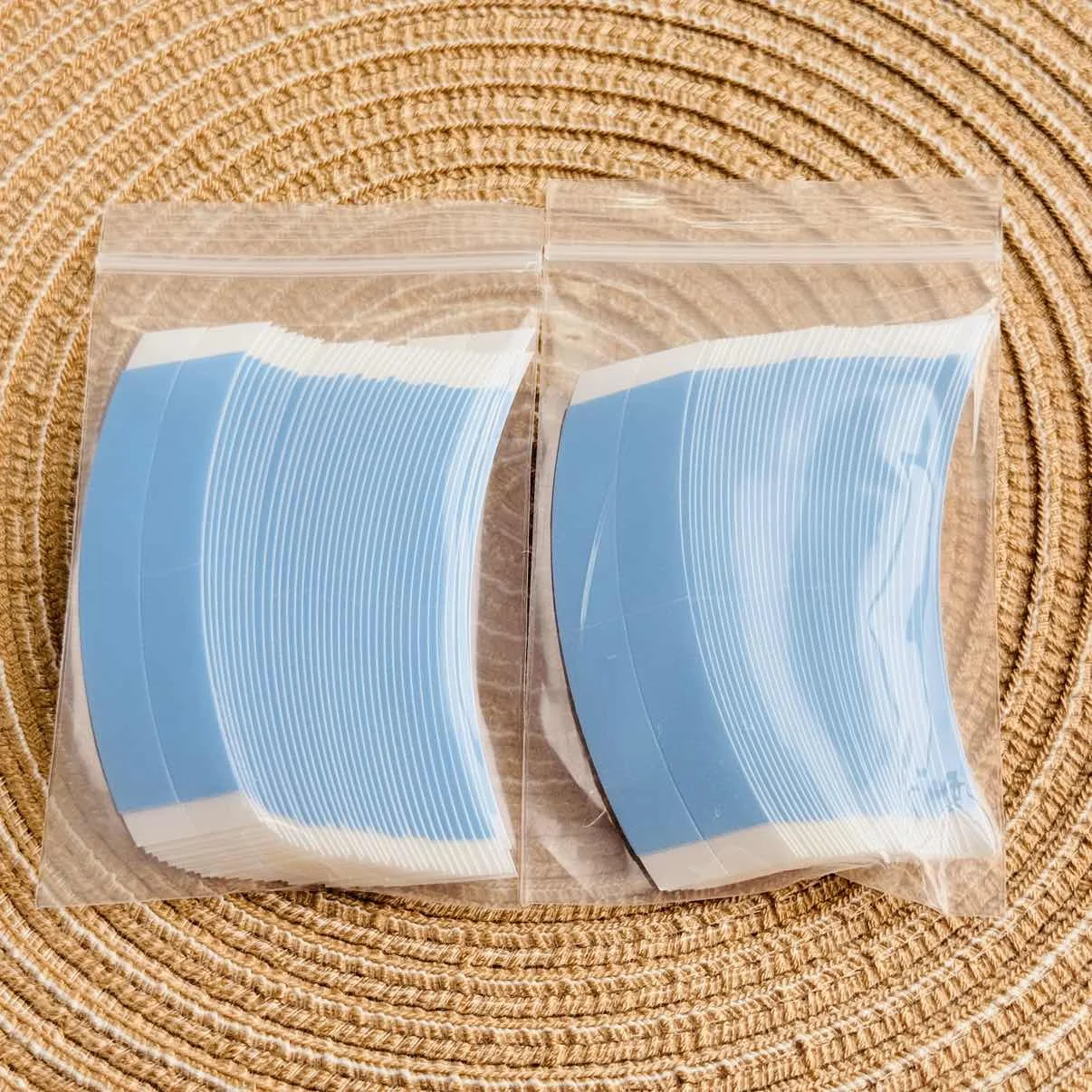 36 stks/partij Supertape Waterdichte Haar Tape Dubbelzijdig Lijm Super Tape Voor Kant Pruik Toupetje Vervanging Kapper Accessoires