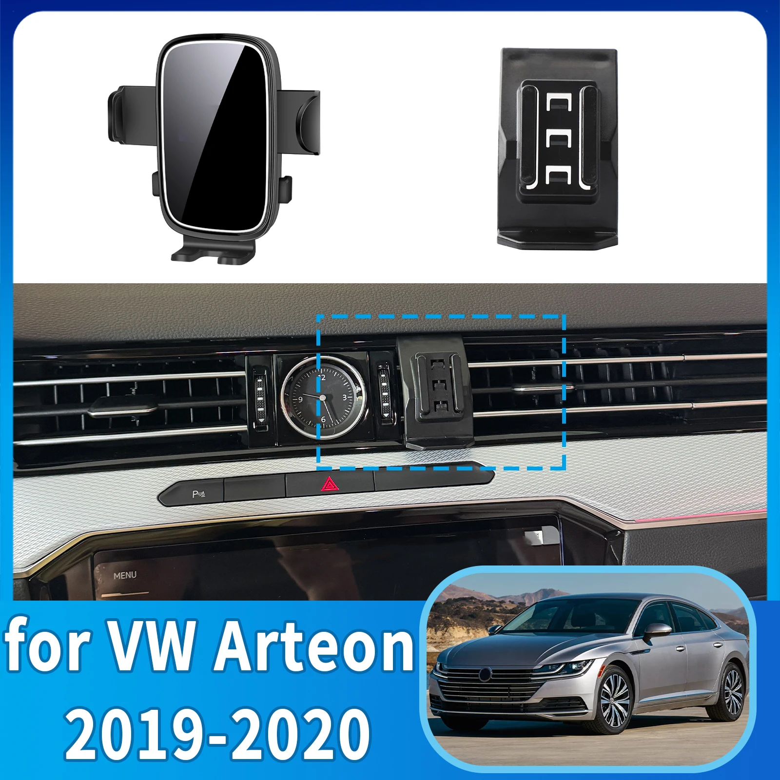 

fit for VW Arteon 2019 2020 Phone Holder, Dashboard Screen Mount Bracket Easy Installation​​ Car accessoires