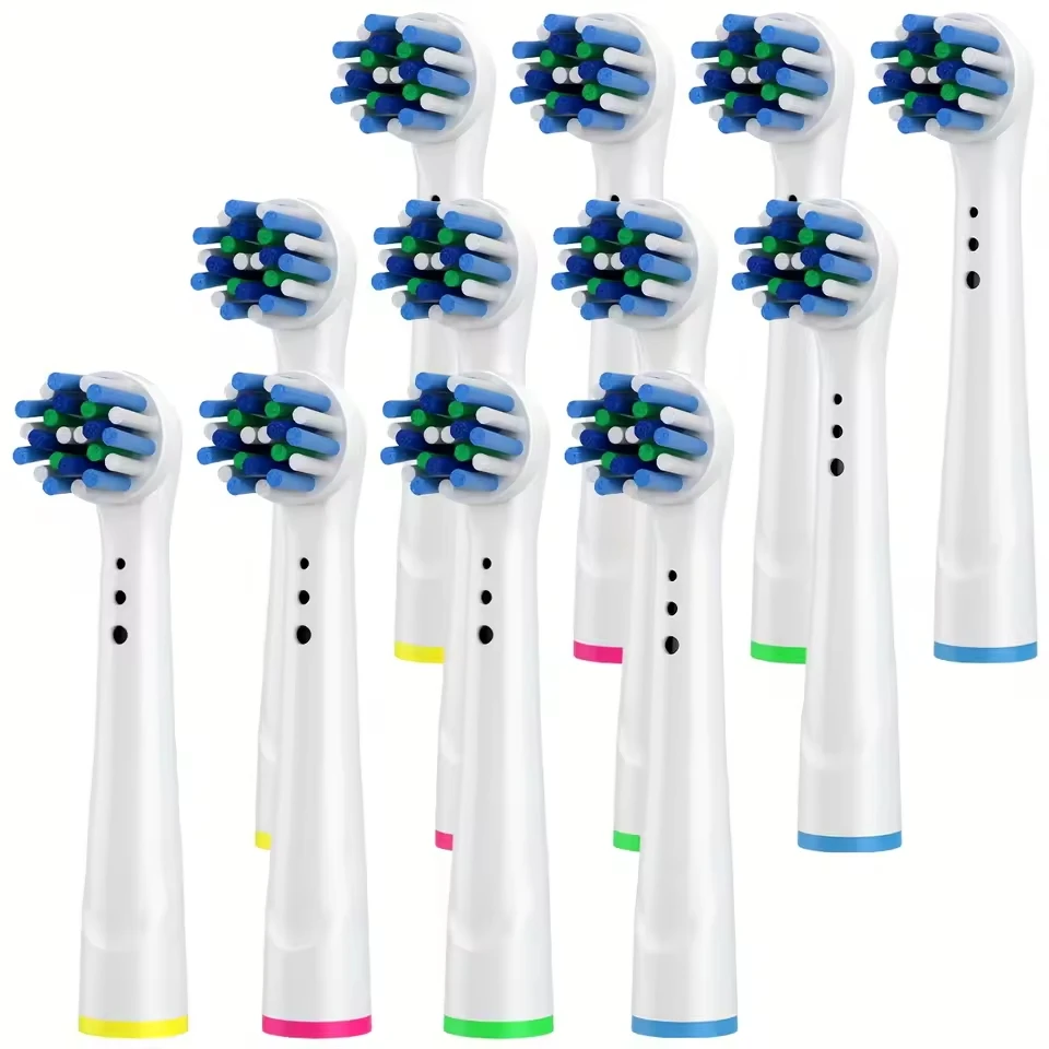 4/12/16 Stück Ersatz-Zahnbürstenköpfe, kompatibel mit Oral-B Braun Professionelle elektrische Zahnbürstenköpfe, Bürstenköpfe