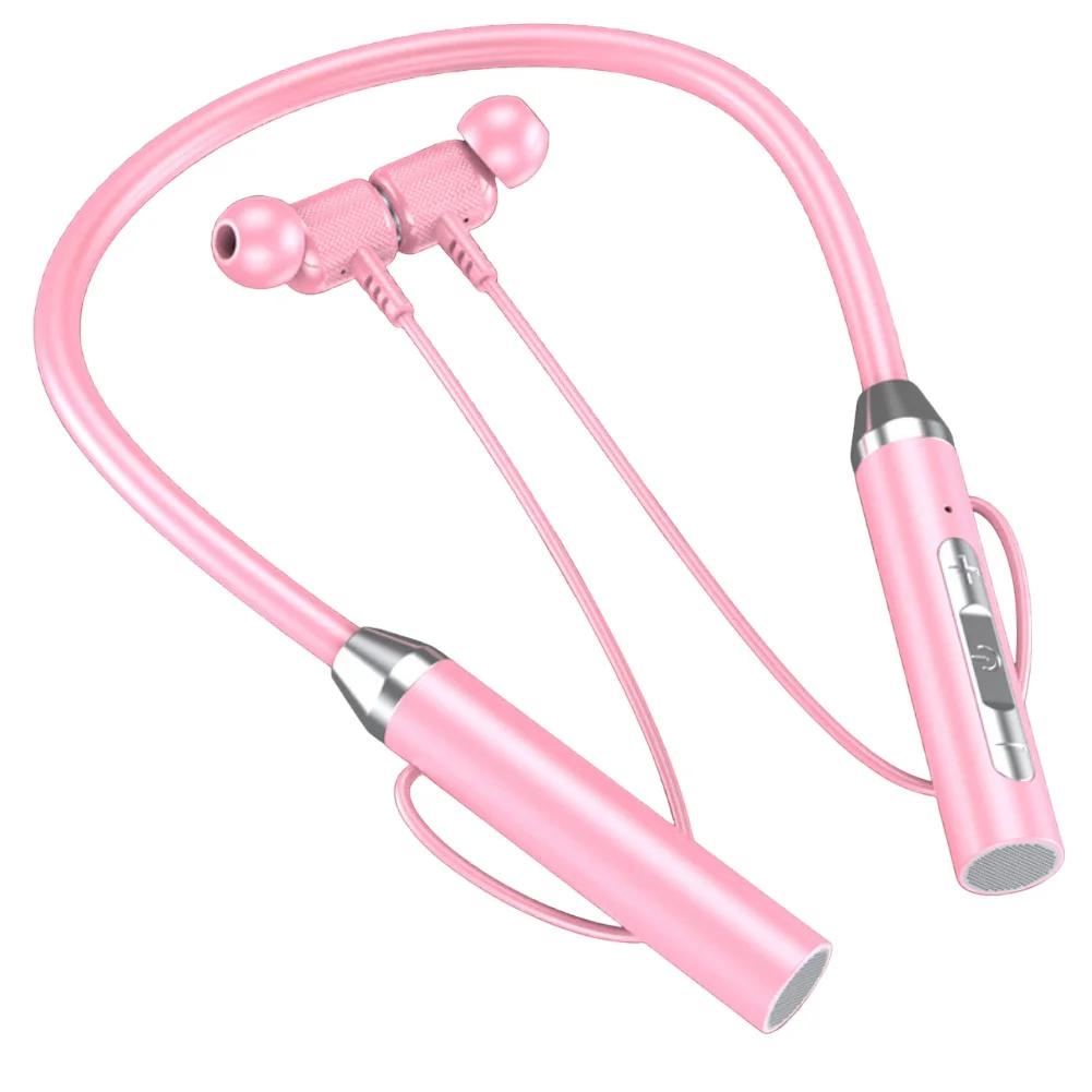 Wireless Headphones Bluetooth Neckband Magnetic Earphones Sport Running TWS Earbuds Waterproof Bluetooth 5.2 Headset With Mic