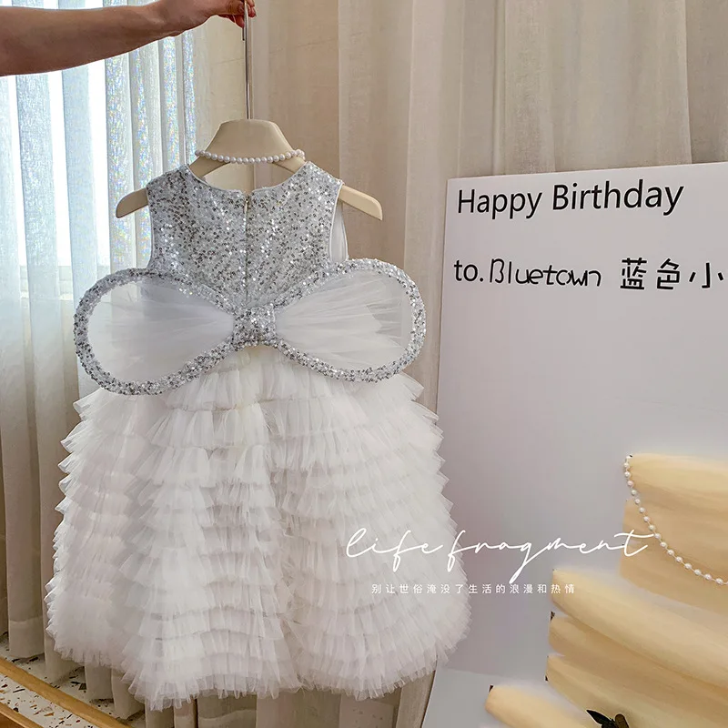 Toddler girls Sweet summer dress children clothing new style girls dresses fashion 4