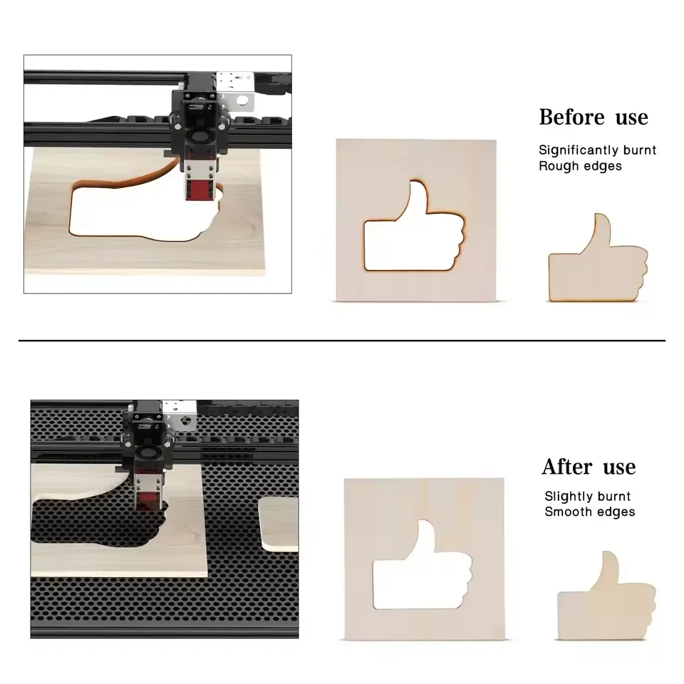 Pannelli a nido d'ape NEJE 300x270mm - Letto laser - Tavolo da lavoro a nido d'ape laser per incisore laser NEJE 5 / Plus