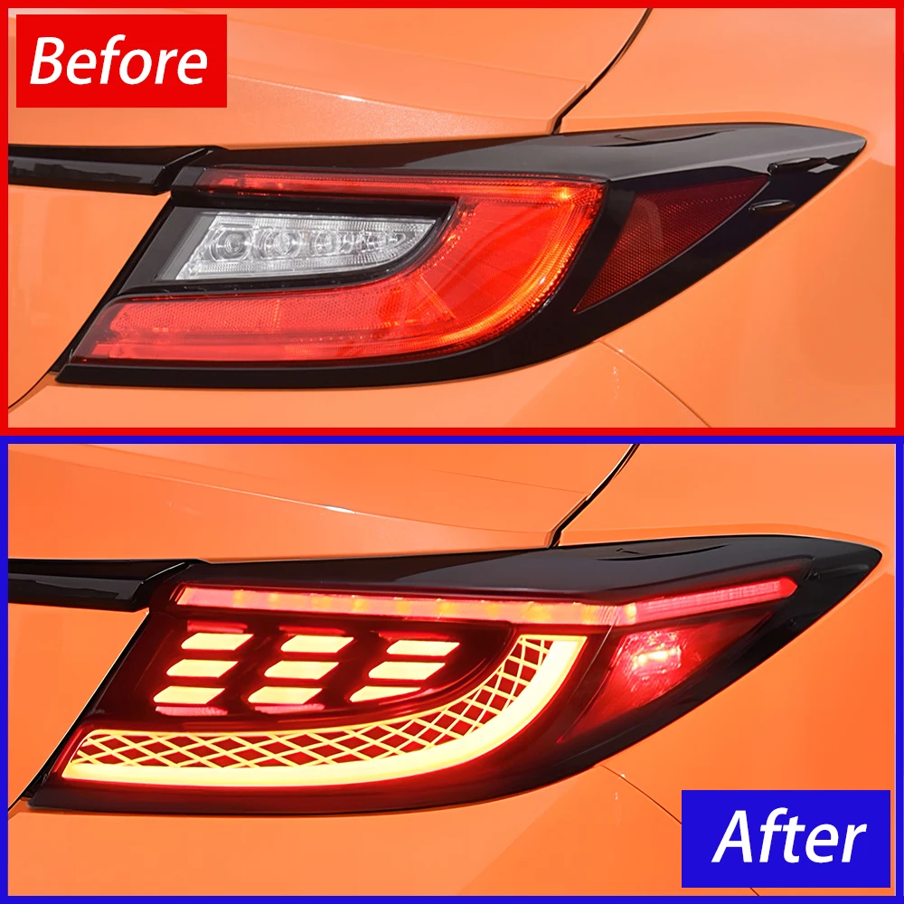 86 GR86 スバルBRZ 2021-2024用 LEDオートアップグレード オールニュー デザイン ダイナミックテールライトアクセサリー 車テールライトアセンブリ