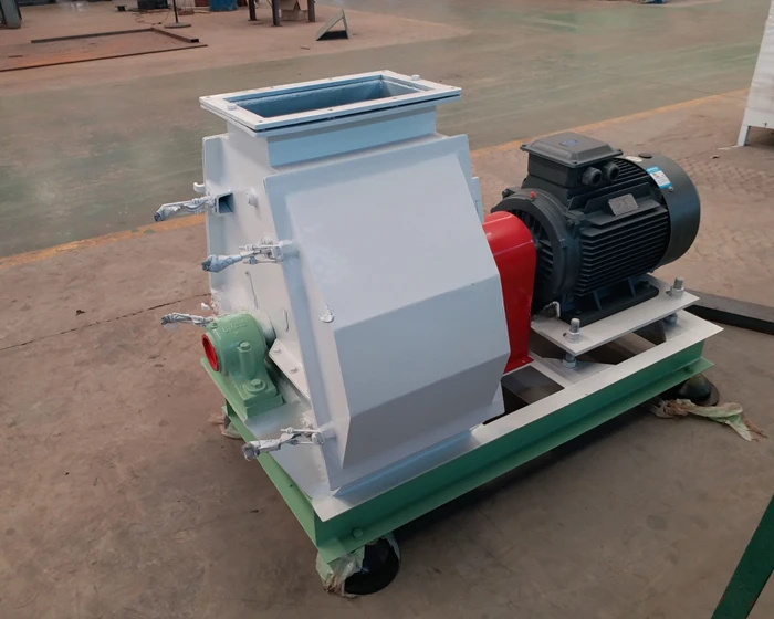 Animal feed hammer mill and mixer plant hammer mill unit with cyclone bag filter