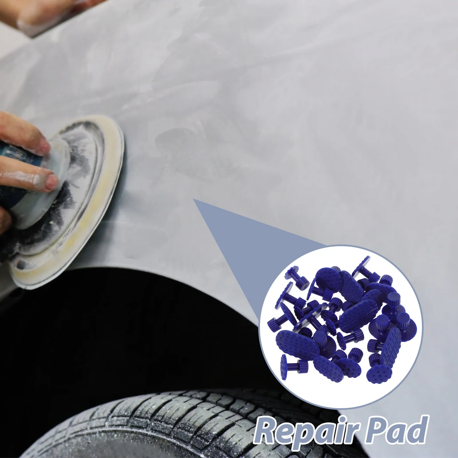 

Alipis 5 Sets Dent Puller Tool Kit for Car Compact Strong Cup Auto Dent Removal Versatile Design