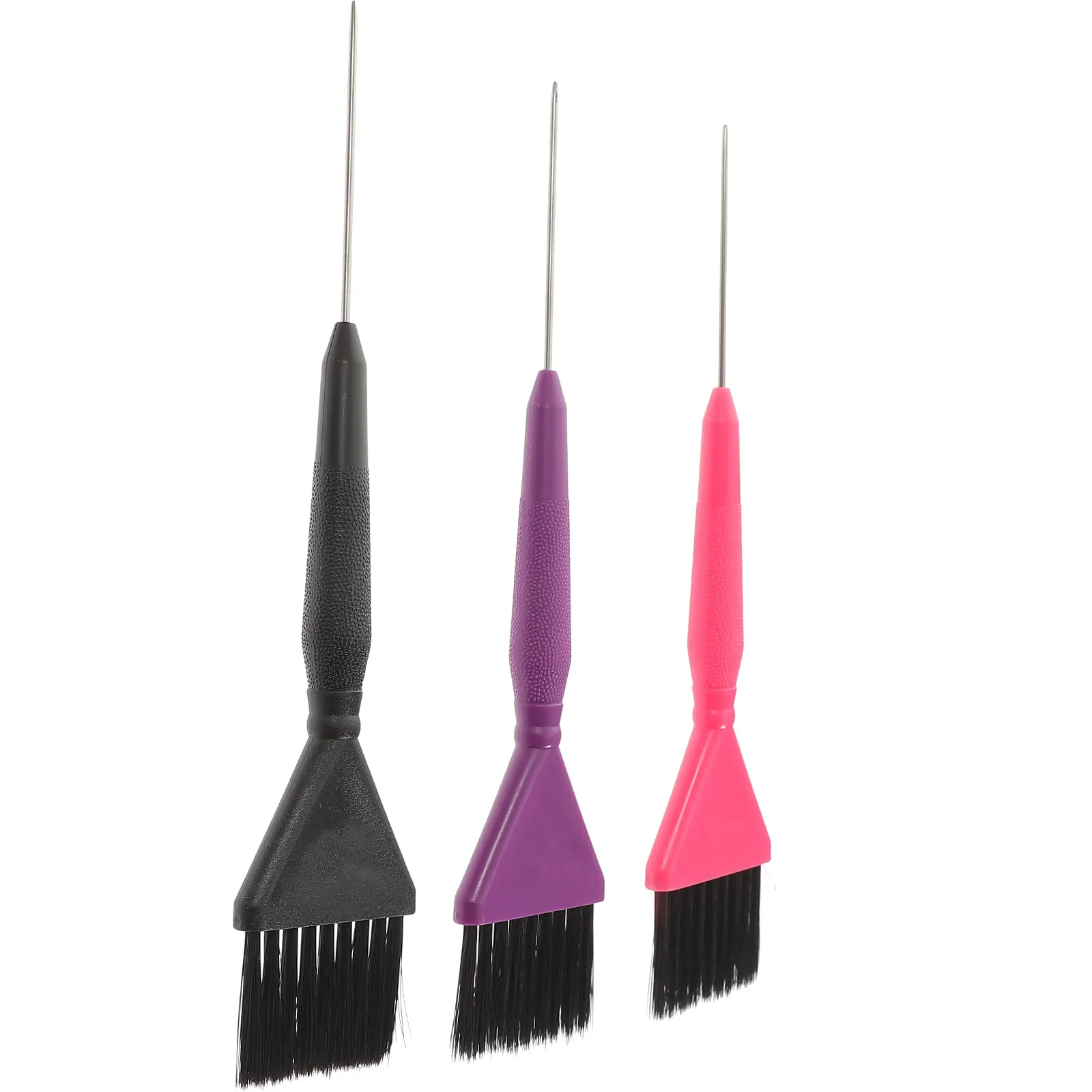 

Набор из 3 кистей для окрашивания волос, высококачественный, из поликарбоната, многоразовый, моющийся, профессионального качества, для равномерного нанесения цвета и тонирования дома или в салоне.