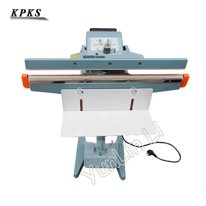 

Electric Plastic Film Sealer Vertical Sealing Machine With Foot Pedal 17 Inch Bag Sealer Model 450