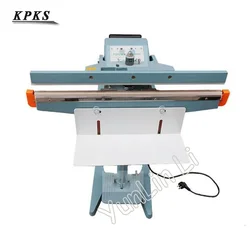 Electric Plastic Film Sealer Vertical Sealing Machine With Foot Pedal 17 Inch Bag Sealer Model 450