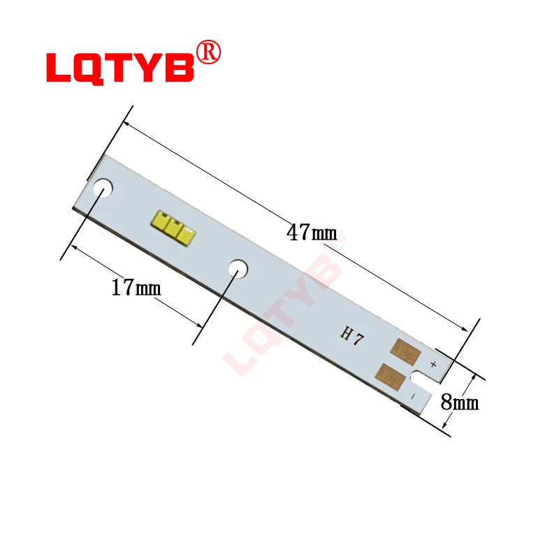 Placa de fuente de luz especial para coche, 2 piezas, C6/F2 H1/H4/H7, pegatinas, 2016 cuentas de lámpara, 5 vatios, venta directa puntual