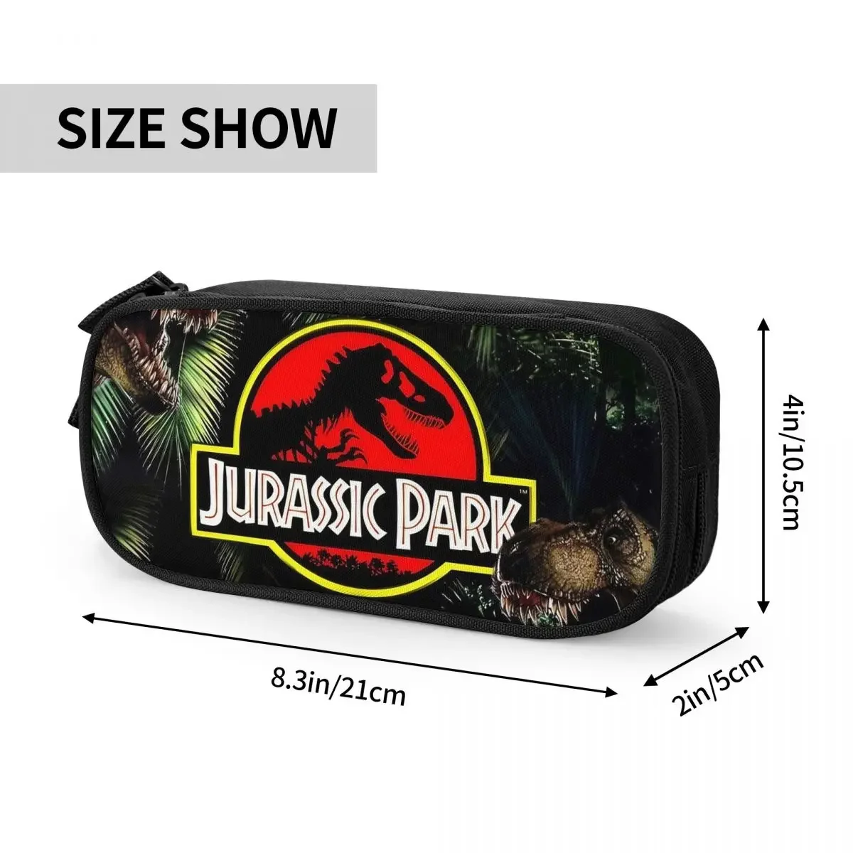 الحيوان القديم العملاق ديناصور مقلمة الحدائق الجوراسية قلم رصاص الحقيبة القلم طالب سعة كبيرة أكياس مكتب مستحضرات التجميل القرطاسية #6