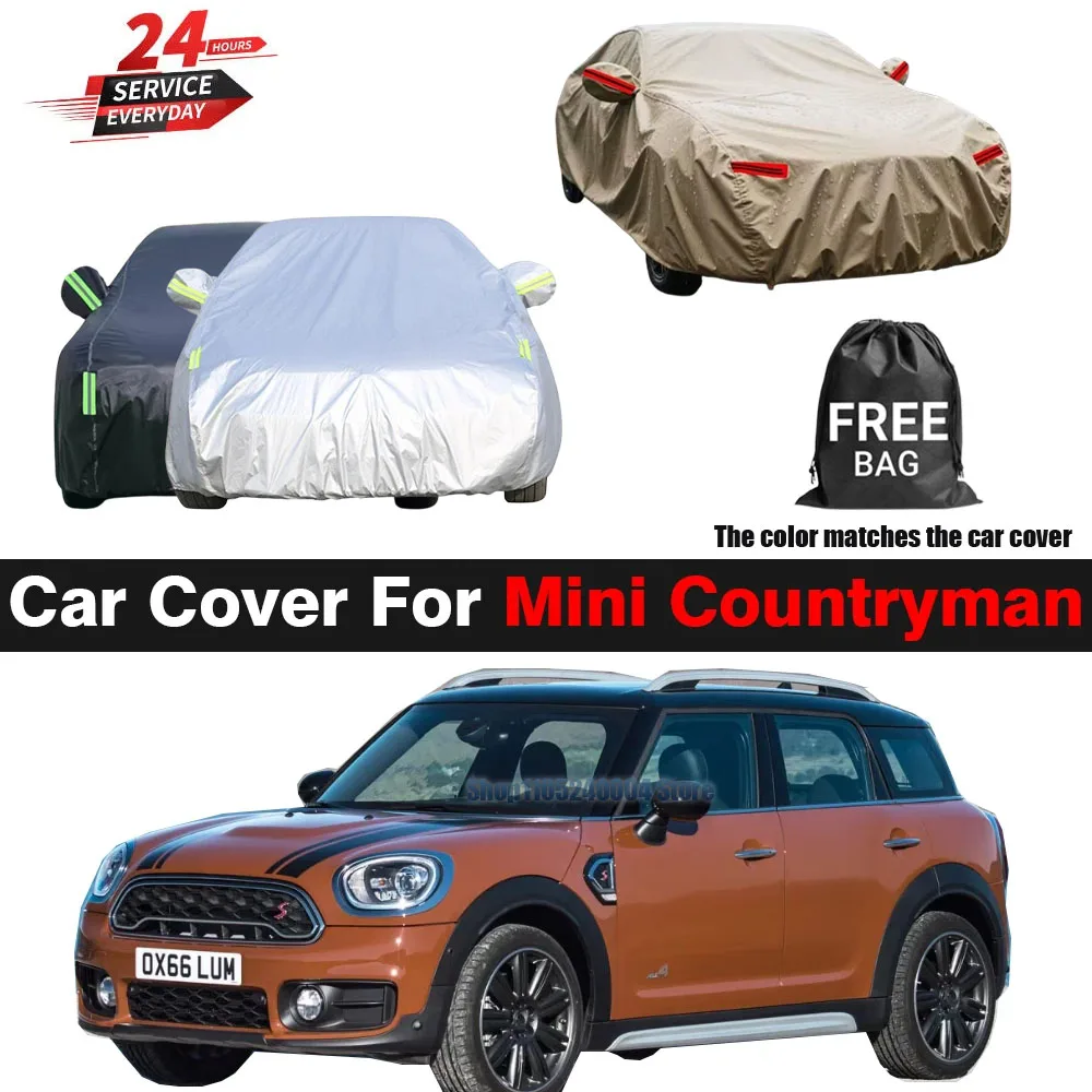 For Mini Countryman R60 F60 U25 2010-2025 All Weather Car Cover Anti UV Sun Rain Snow Dust Resistant Durable