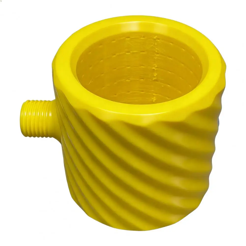 

Мужская насадка для душа с гидромассажем и супернапором, стандартный резьбовой интерфейс, подходит для большинства труб, спиральная насадка для распыления воды на 360 градусов