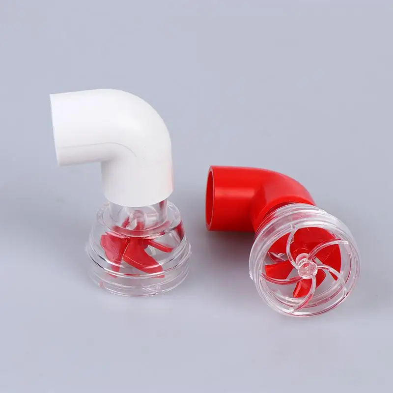 20mm Fish Tank Auto-Rotating 5-Blade Fan Kit Aquarium Wave Maker Rotary Pump Head Tool Fish Tank Outlet Fan Nozzle Filter