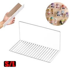 Self-Adhesive Transparent Acrylic Wall Mounted Figures Display Shelf Character Models Storage Rack Toy Stand Aromatherapy Holder
